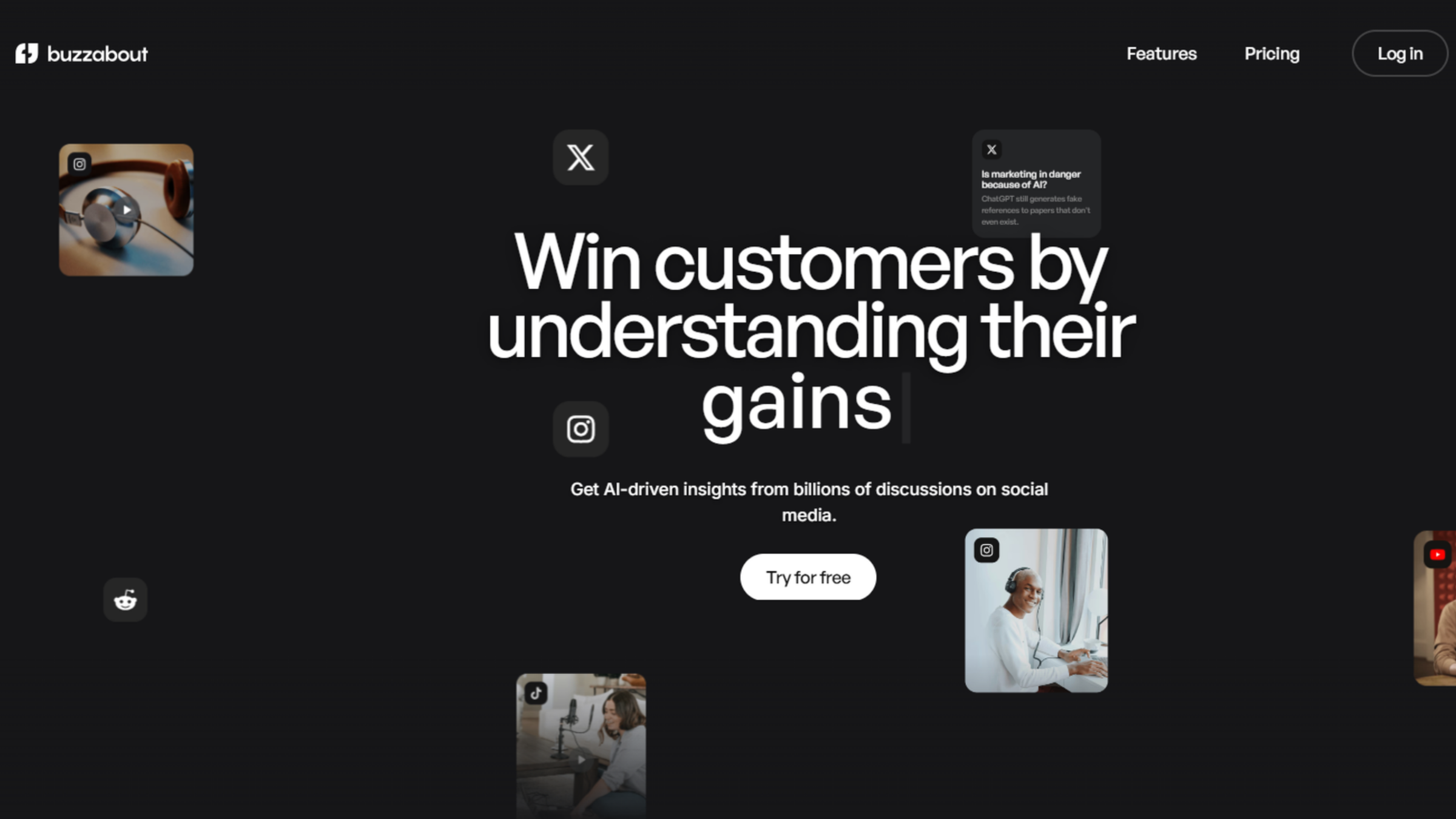 AI-driven insights from billions of discussions on social media