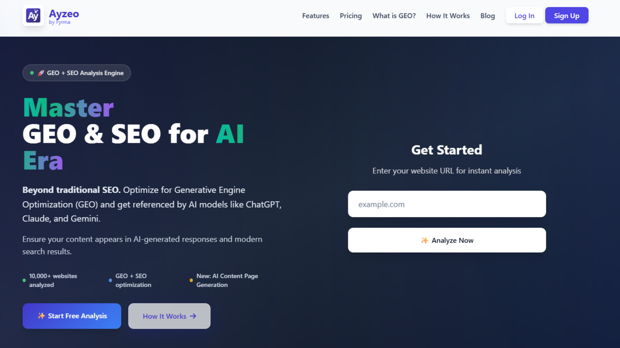Master GEO & SEO for AI Era