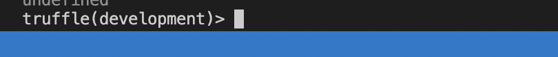 If you want to exit the truffle console type <b>.exit</b> into the console. With the dot.