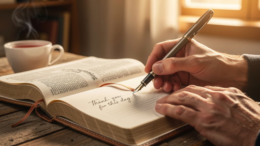 Journaling prayer responses during Lectio Divina