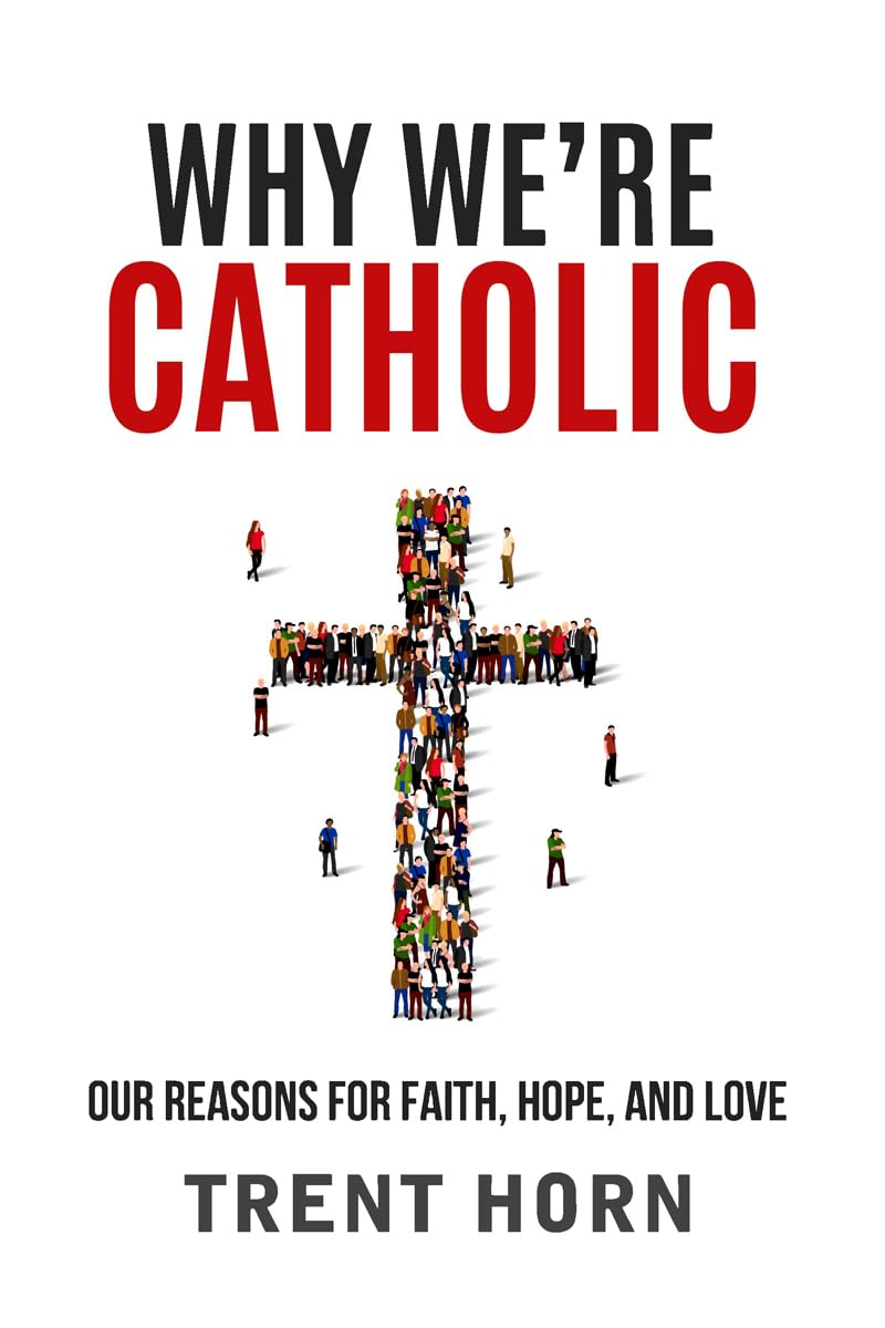 Why we are catholics book. Has animated people forming together as cross
