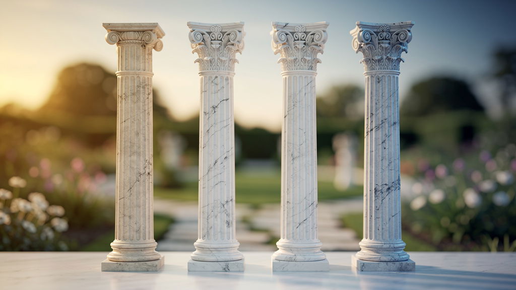 Four classical pillars representing Catechism structure