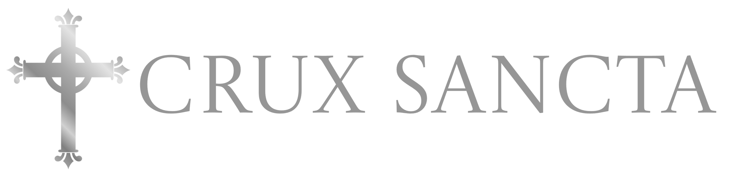 Crux Sancta Logo with Cross