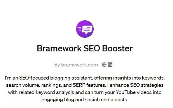 Bramework SEO Booster