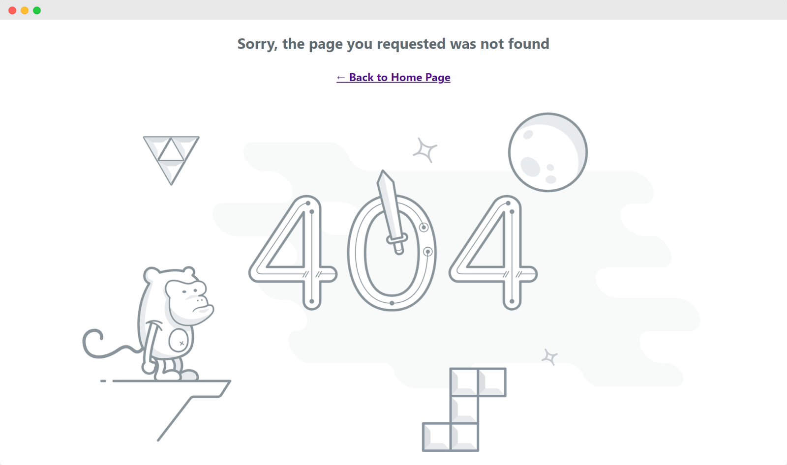 Dorik's 404 page