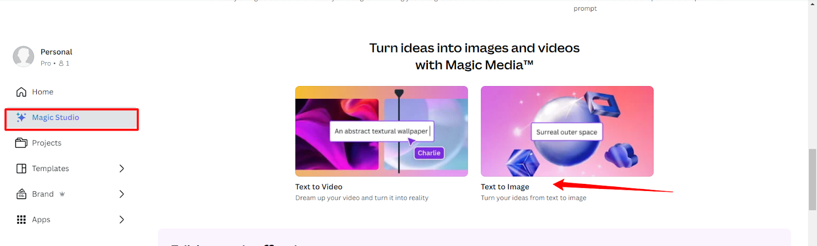 Canva Magic Media