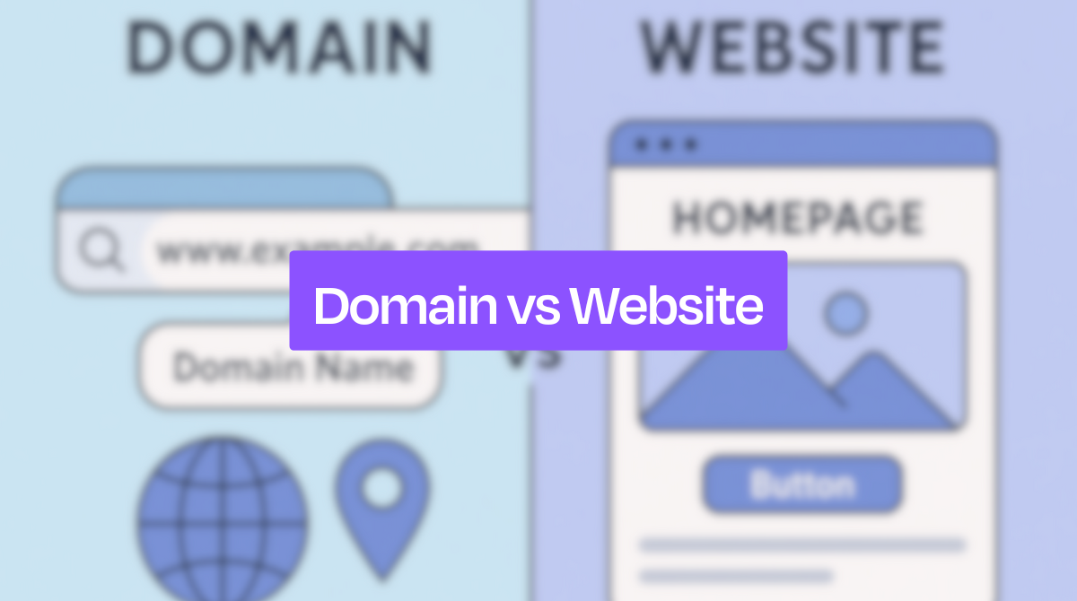 Domain vs Website: What Are the Differences?