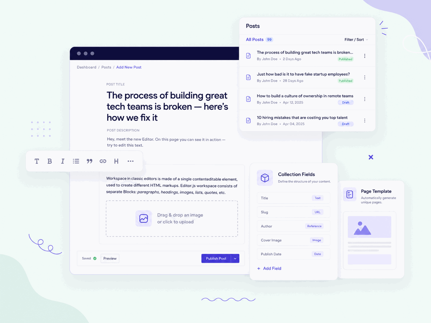 Nocode CMS