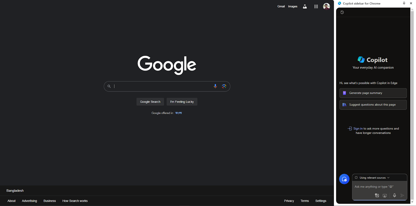 Copilot Sidebar for Chrome launched