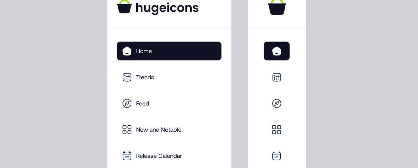 Progressively Collapsing Menu