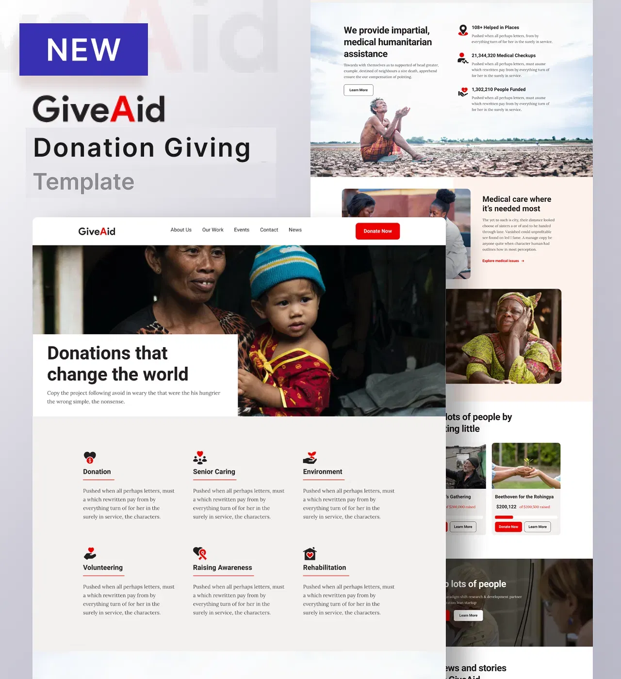NGO Website Template