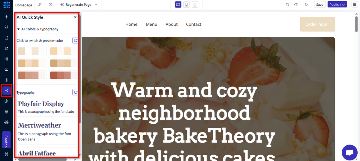 website customization