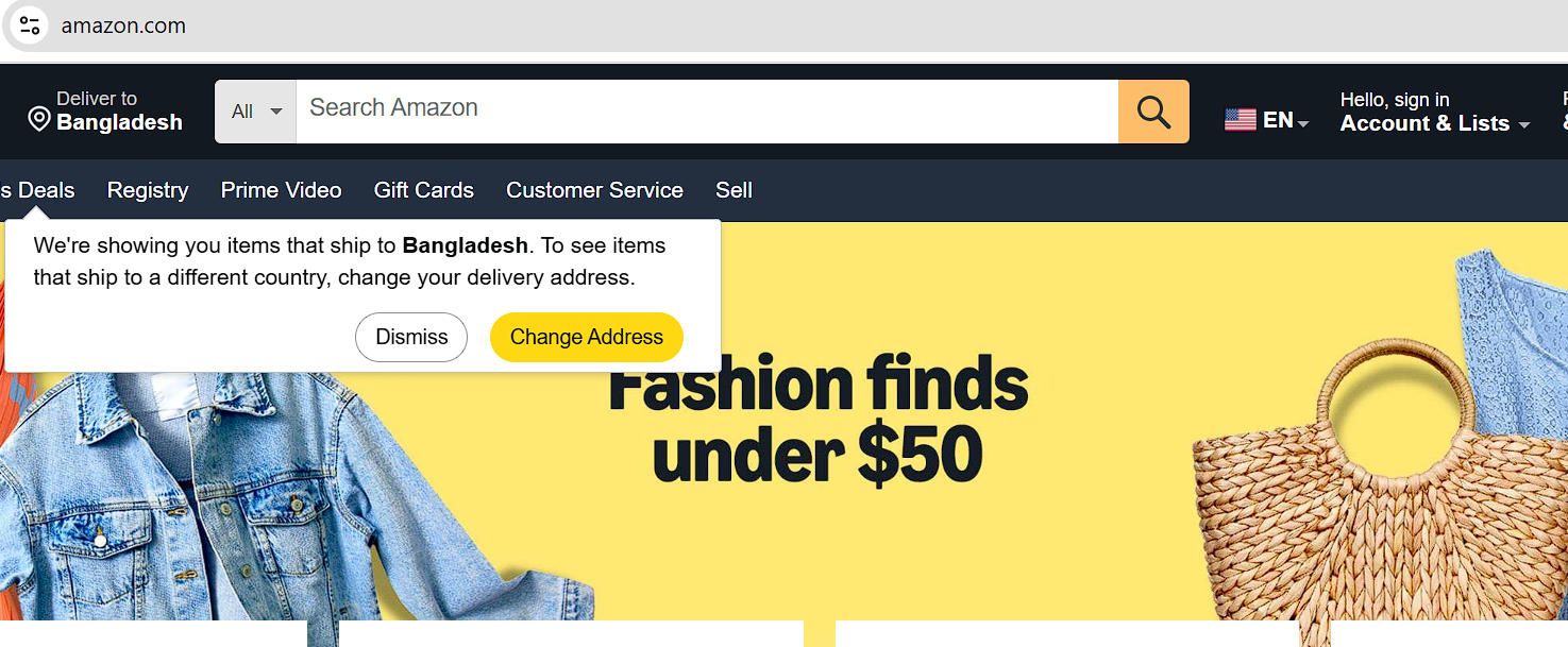 Search as Primary Navigation