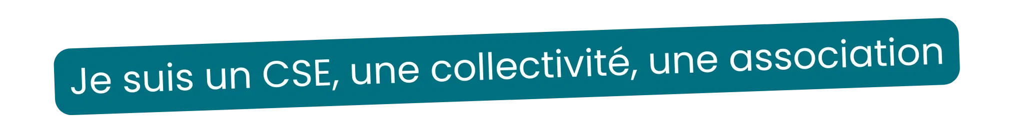 Je suis un CSE, une collectivité, une association