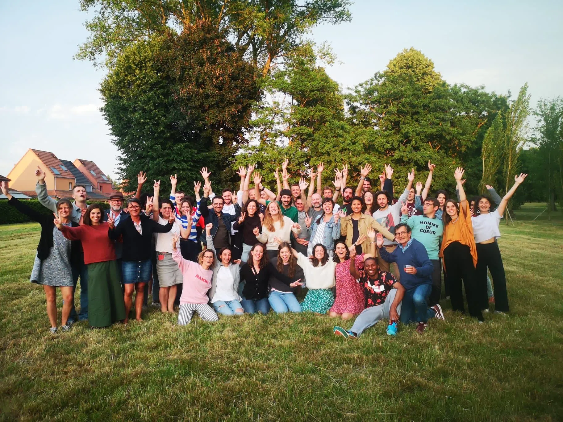 Photo de groupe du Parcours entrepreneur de Ticket for Change