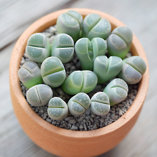 Low Maintenance Indoor Plants That Need Little Water: Lithops