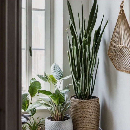Indoor Plants at Corner