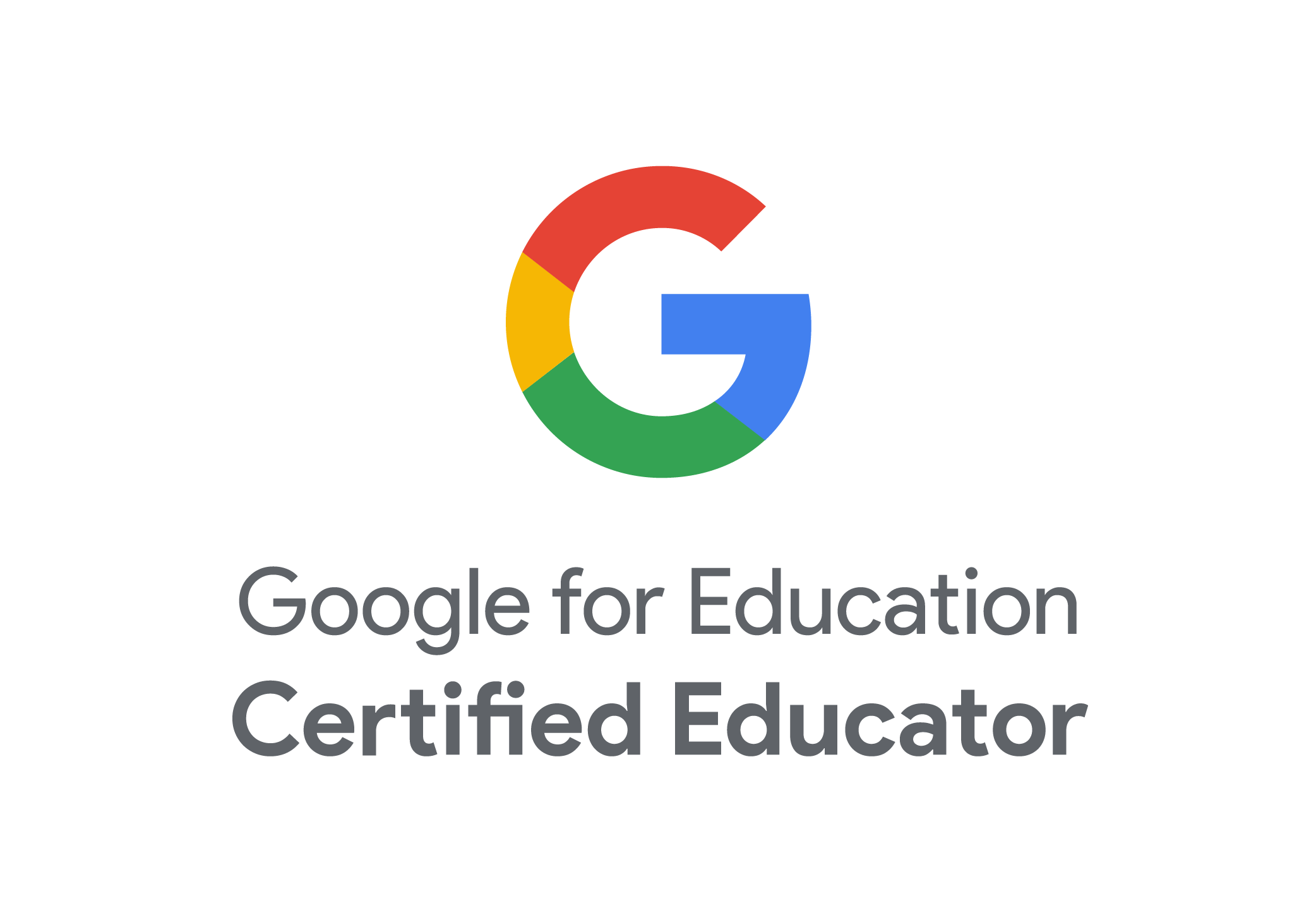 Google for Education Certified Educator - Logo