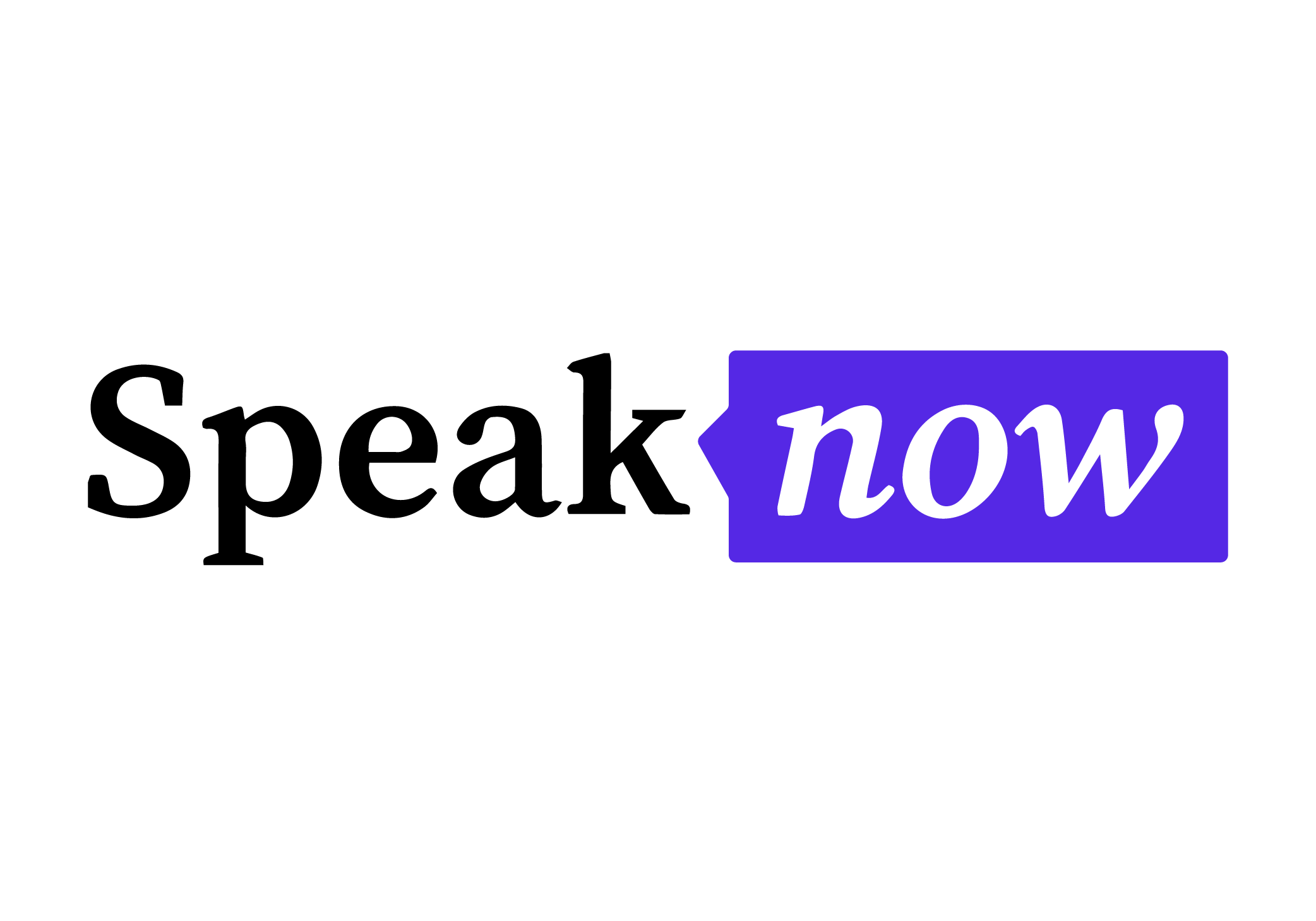 Speak Now - Logo