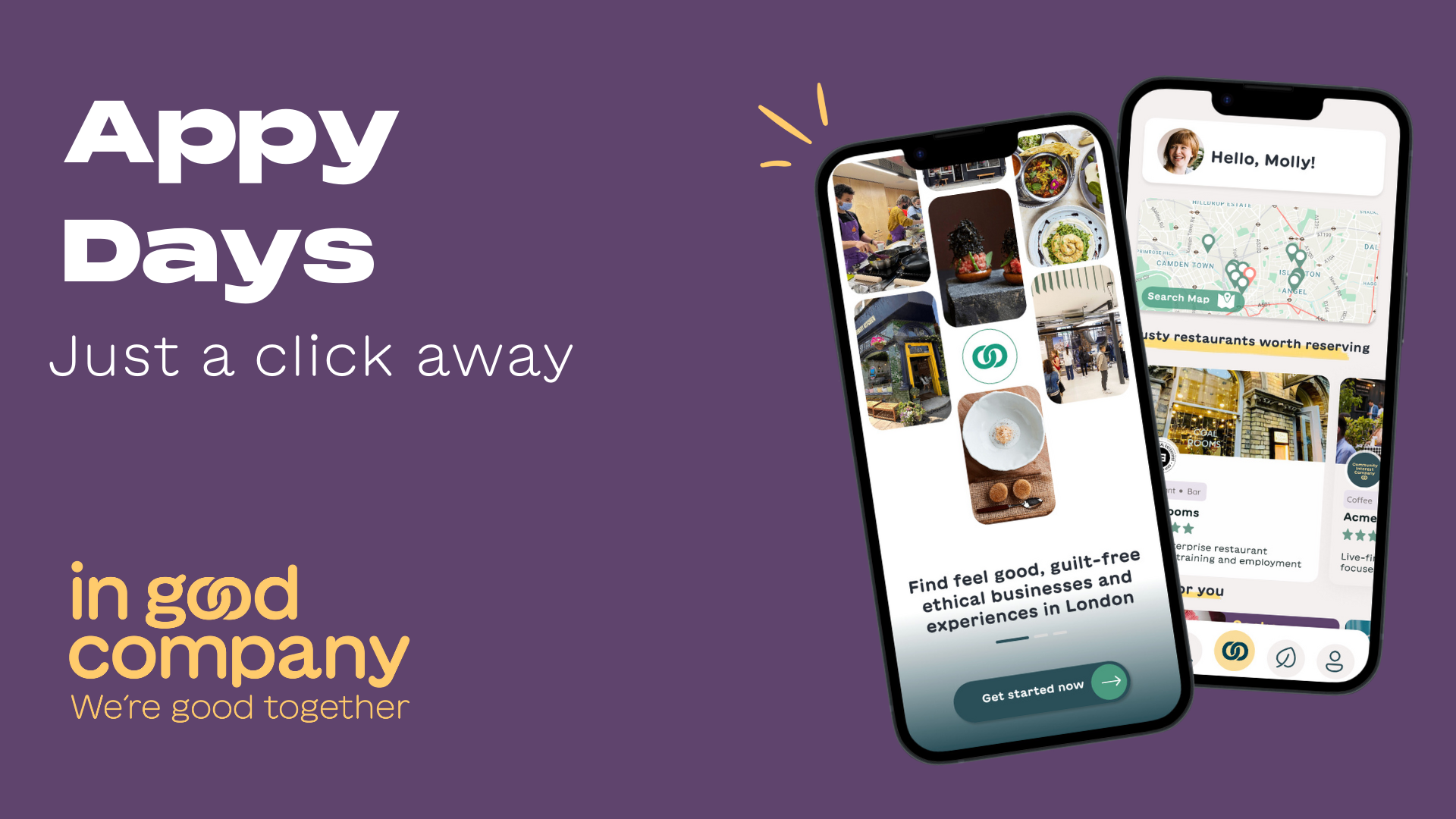 In Good Company app is now available to download on iPhone and Android!