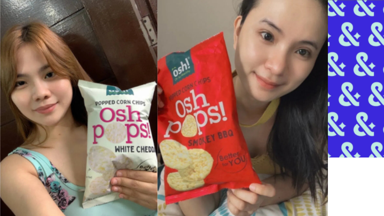Osh! Popped Corn Chips