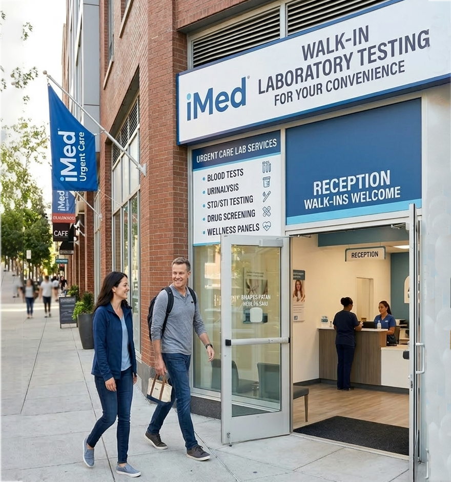 Some blood samples labeled and ready for analysis