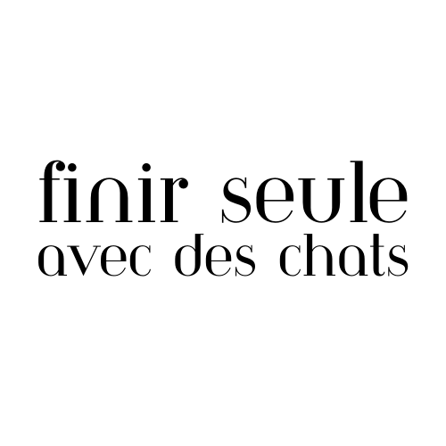 Finir seule avec des chats - Logo