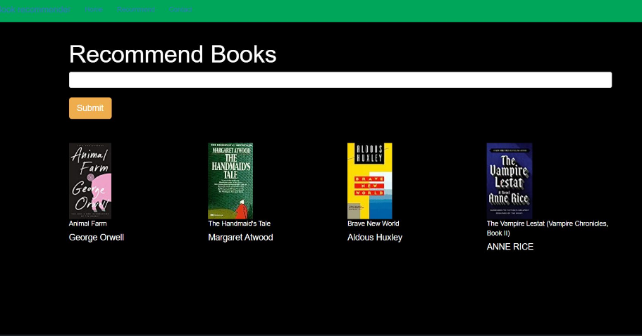 Book Recommendation System