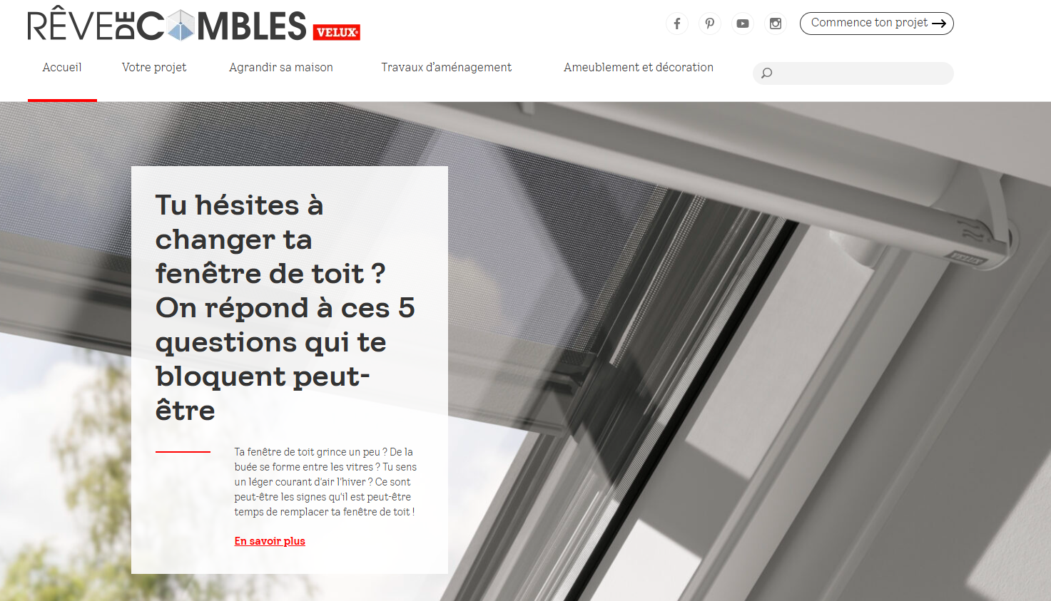 Velux – direction artistique et production de contenu lifestyle en studio