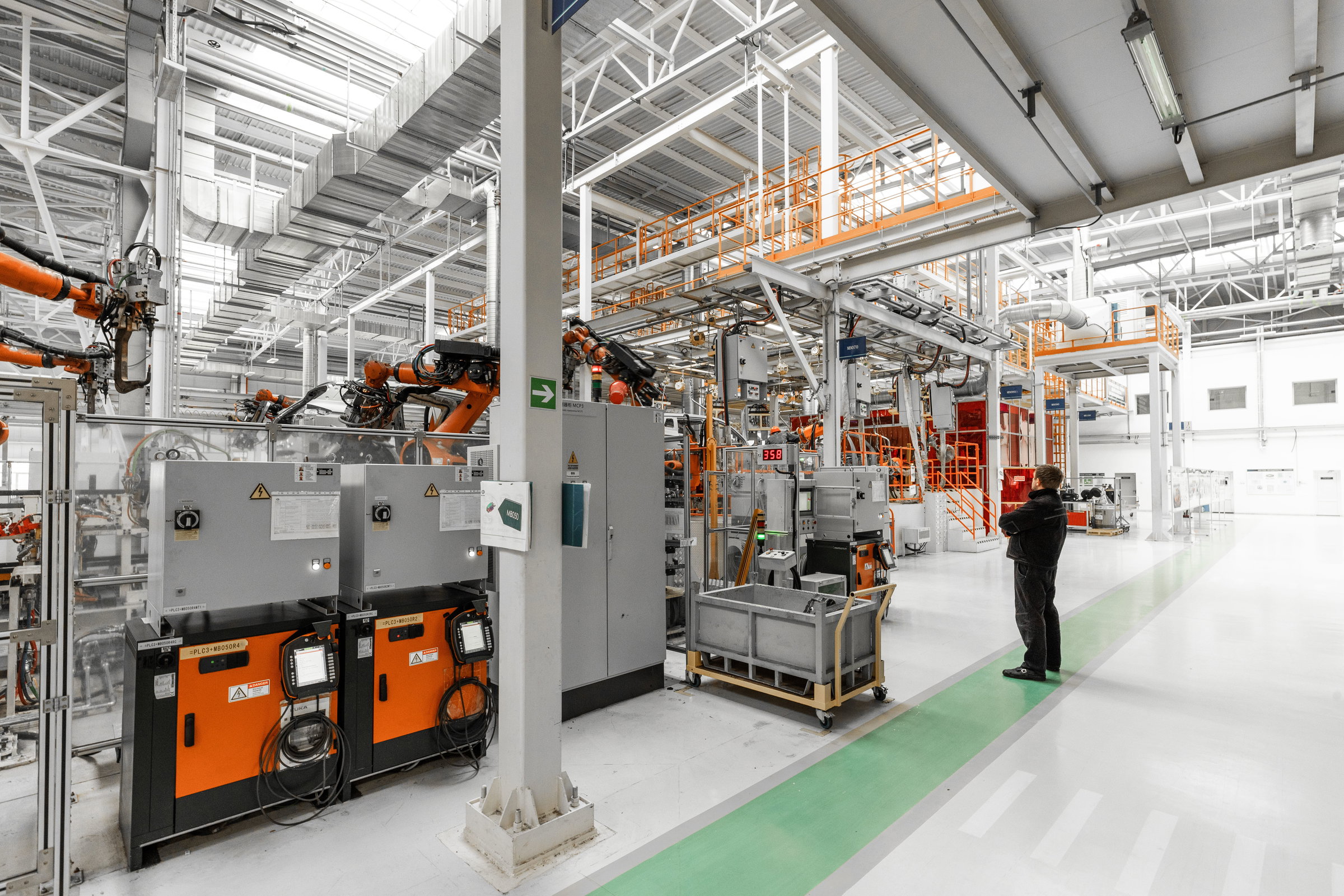 Photo d'un site de production qui travaille selon la semaine de 4 jours
