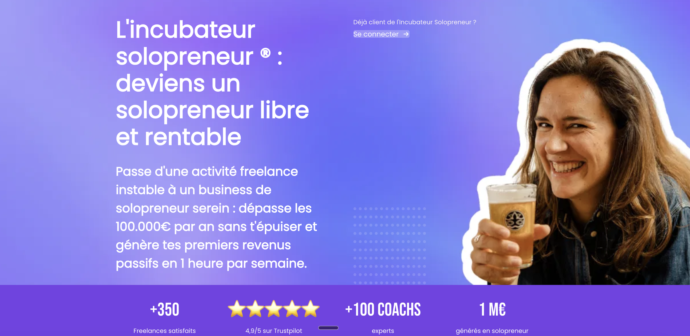 Page avant — bricolée et incohérente