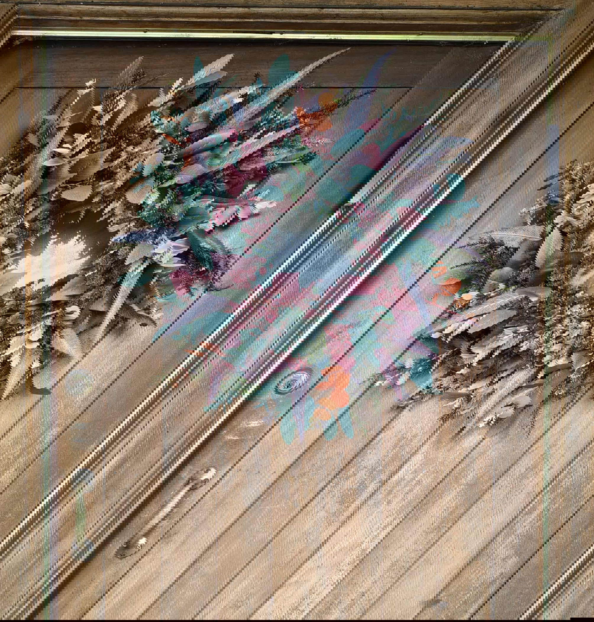 The Wild Heather Moorlands Foliage Wreath (55cm)