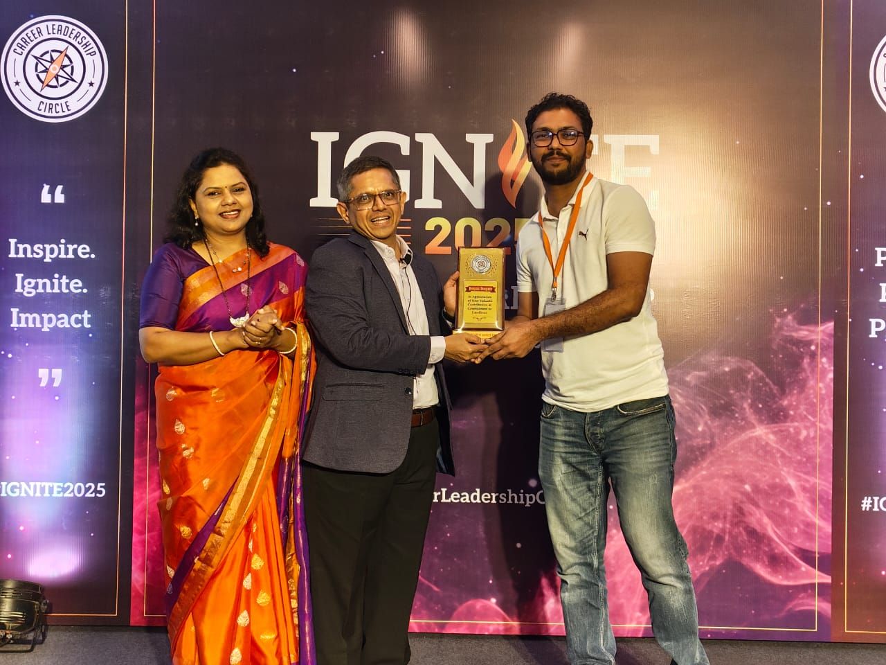 Award by Hemant Deshpande