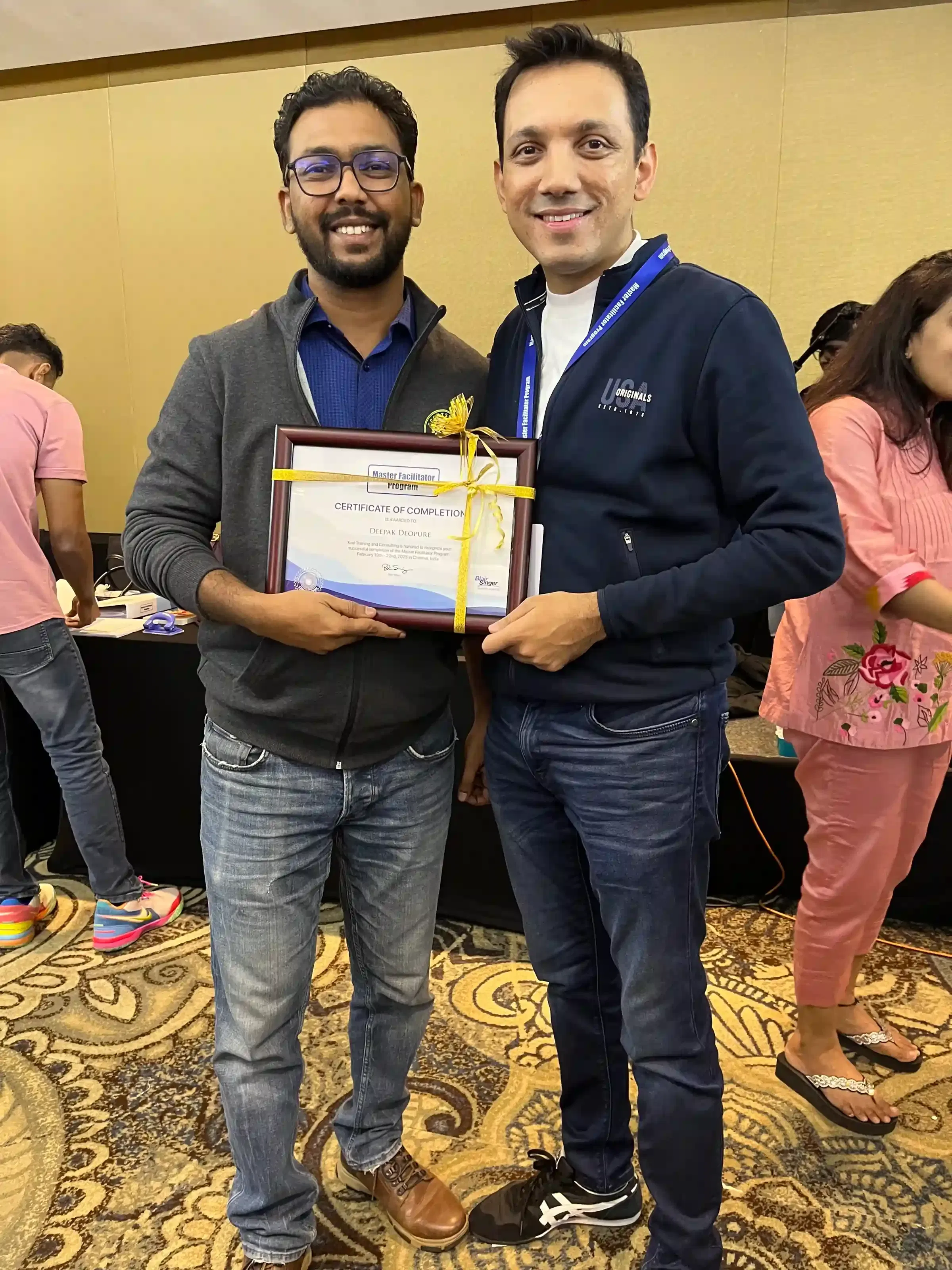 Award by Digital Coach Siddharth Rajsekar