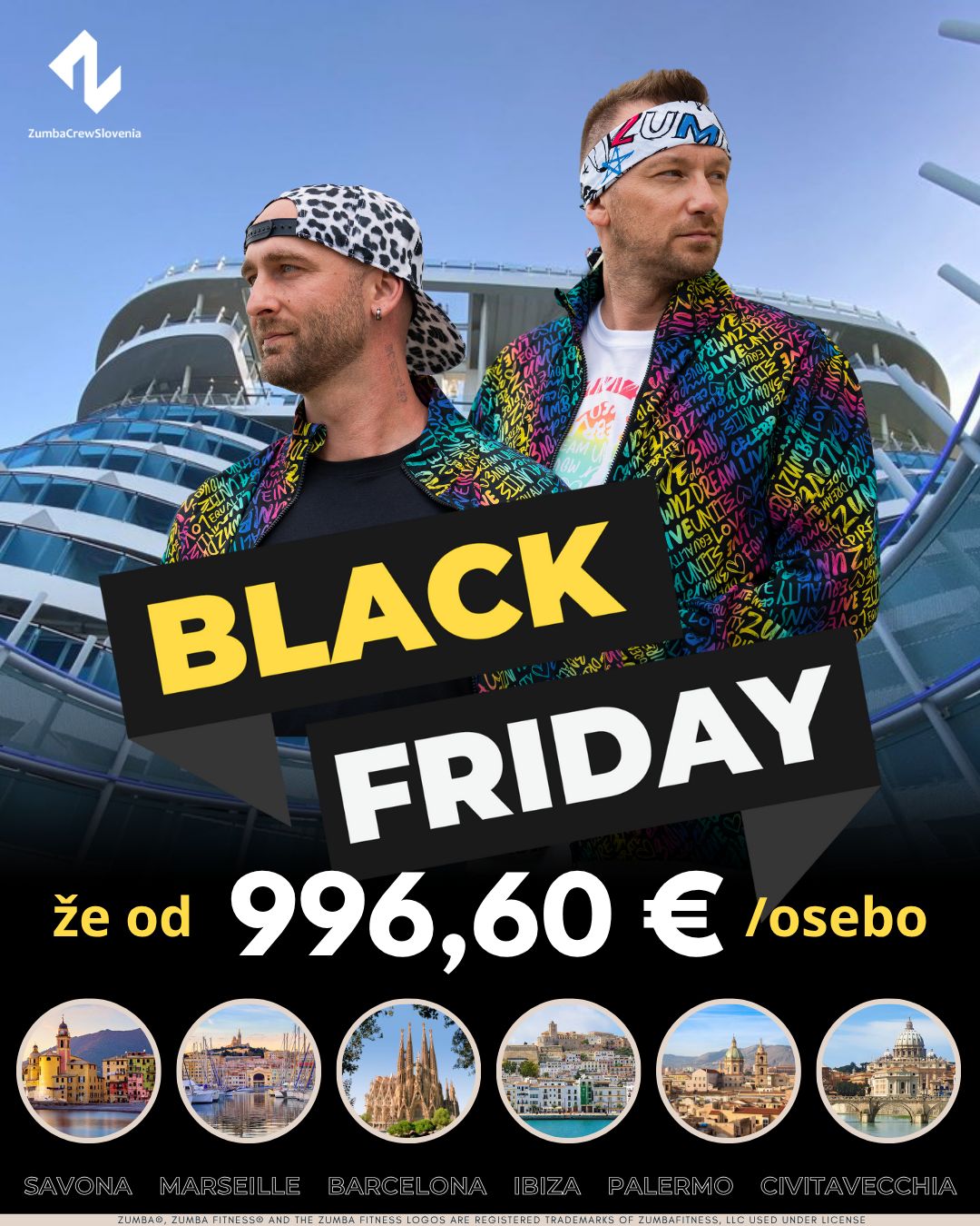 ZUMBA KRIŽARJENJE 2026