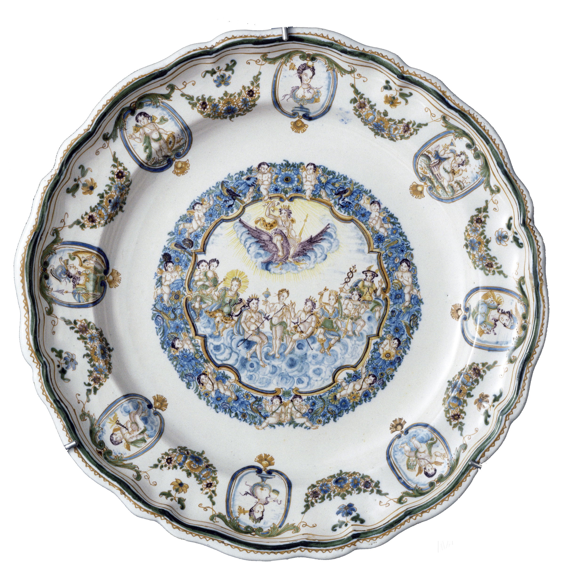 Assiette au Musée de Lille