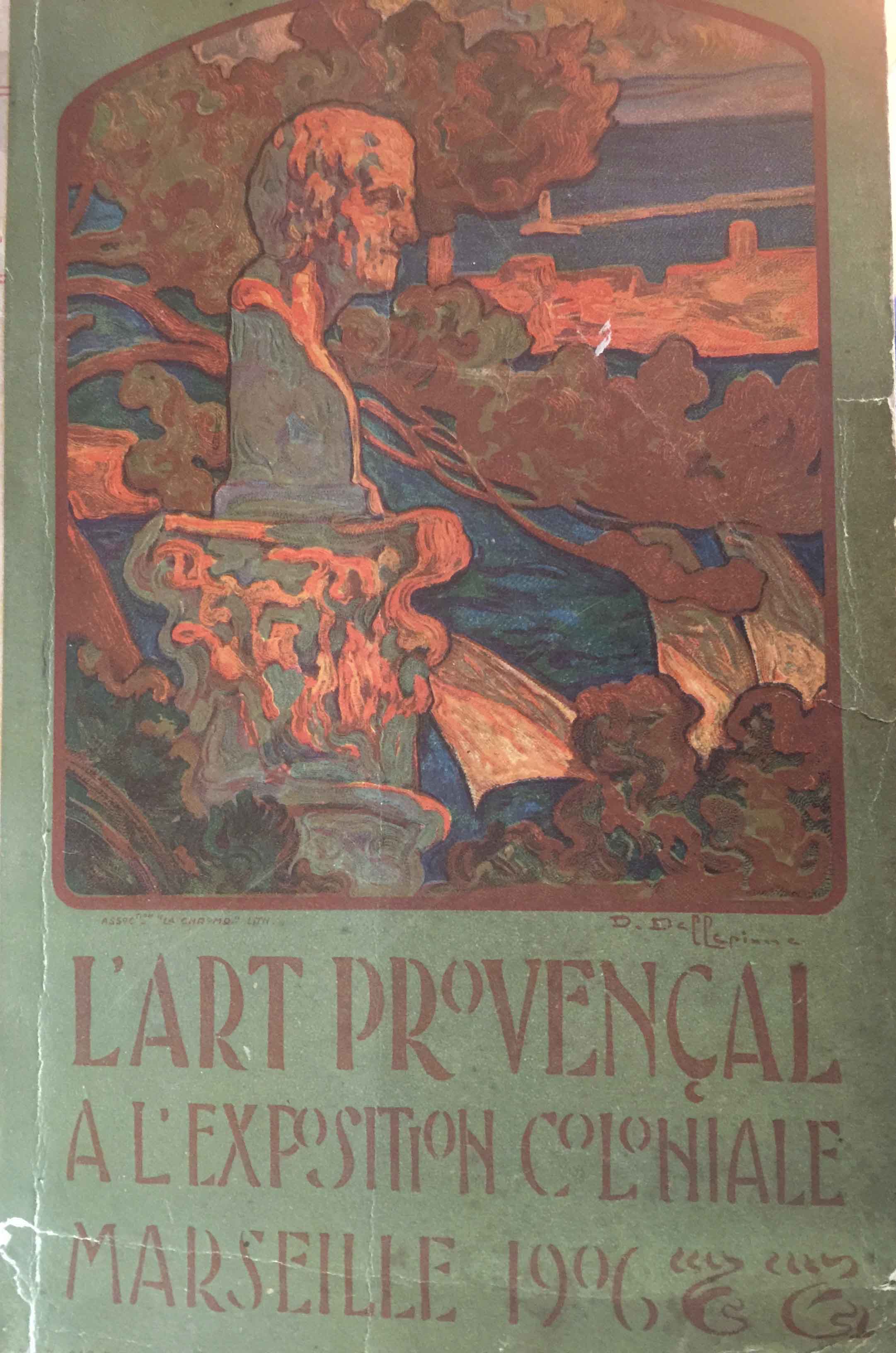 Couverture du catalogue de la section d’Art provençal.