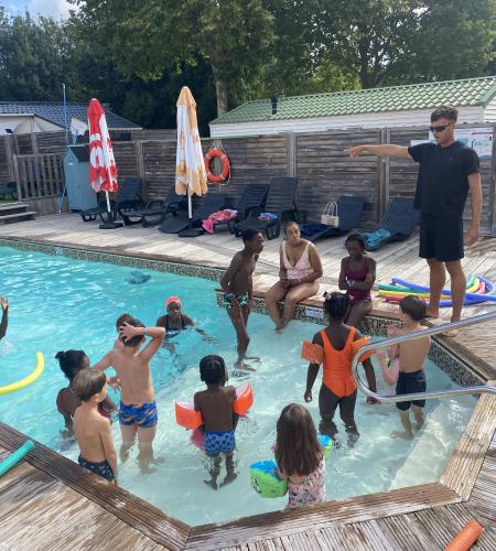 Vue du haut de la ville de cognac
