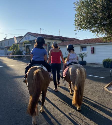 Vue du haut de la ville de cognac