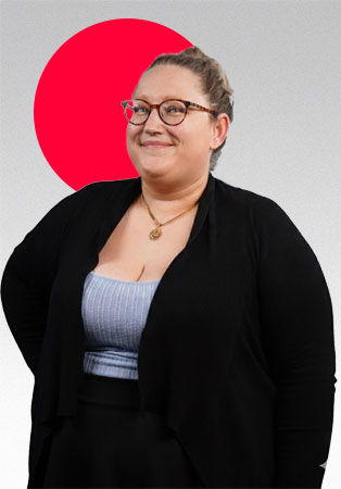 Eva Le Lez chargée de production chez atelier b