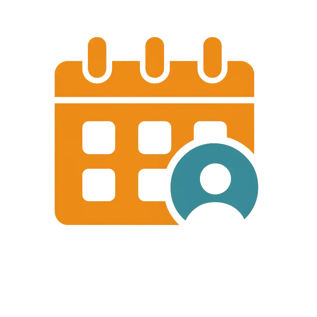 Calendar icon representing Ai's ability to automate calls and book appointments
