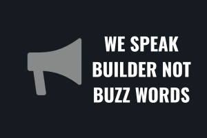 Loudspeaker image icon representing real speech not buzzwords