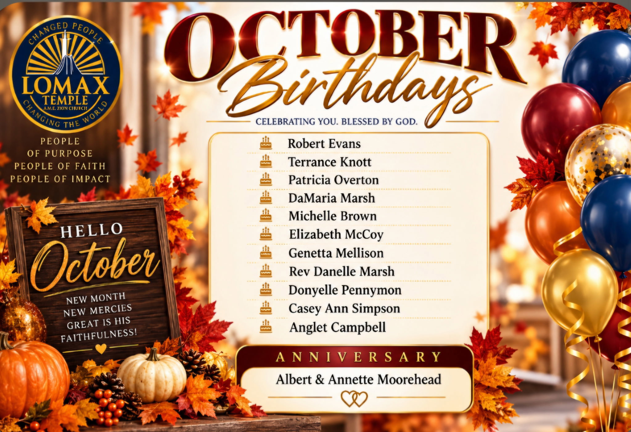 birthdays