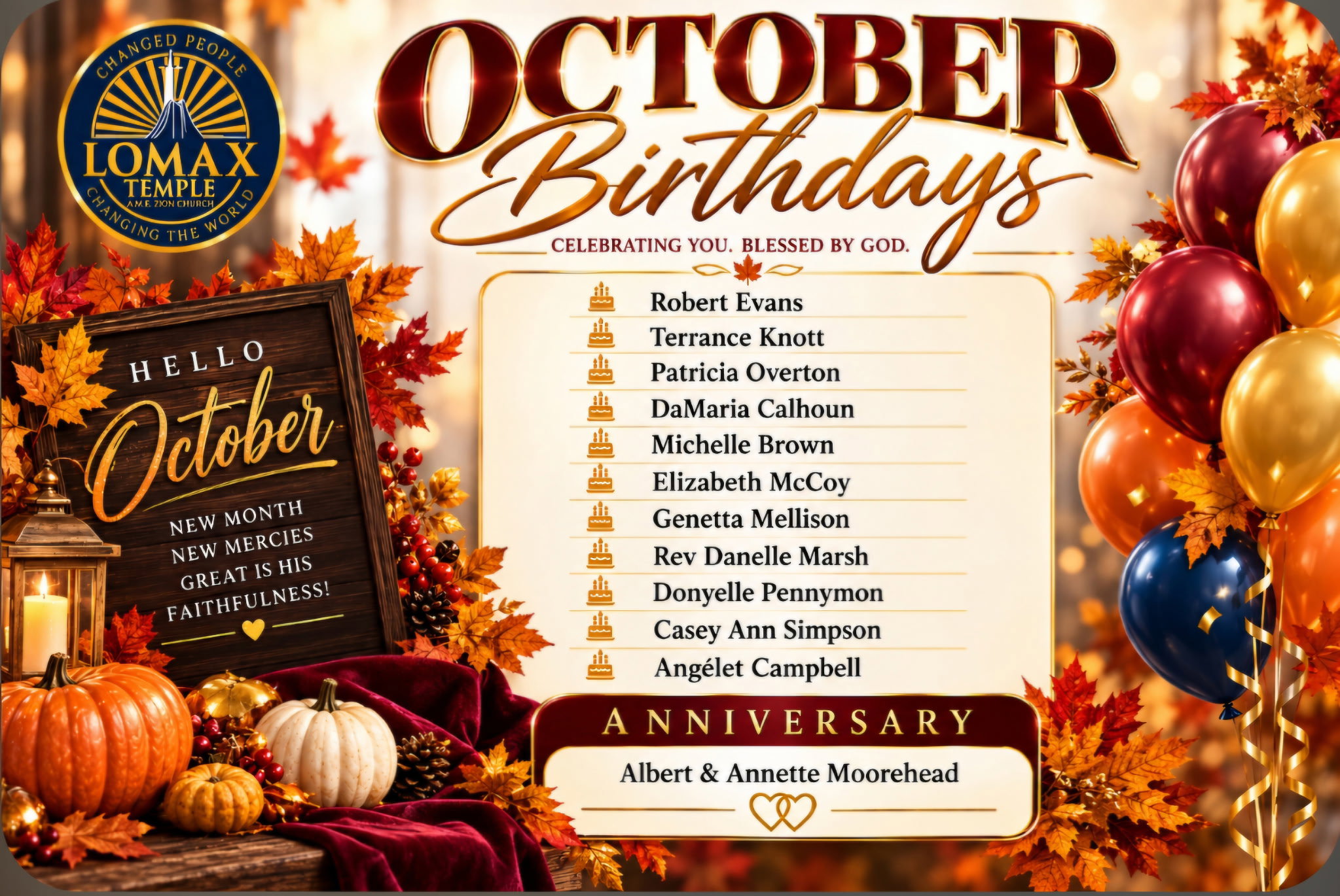 birthdays