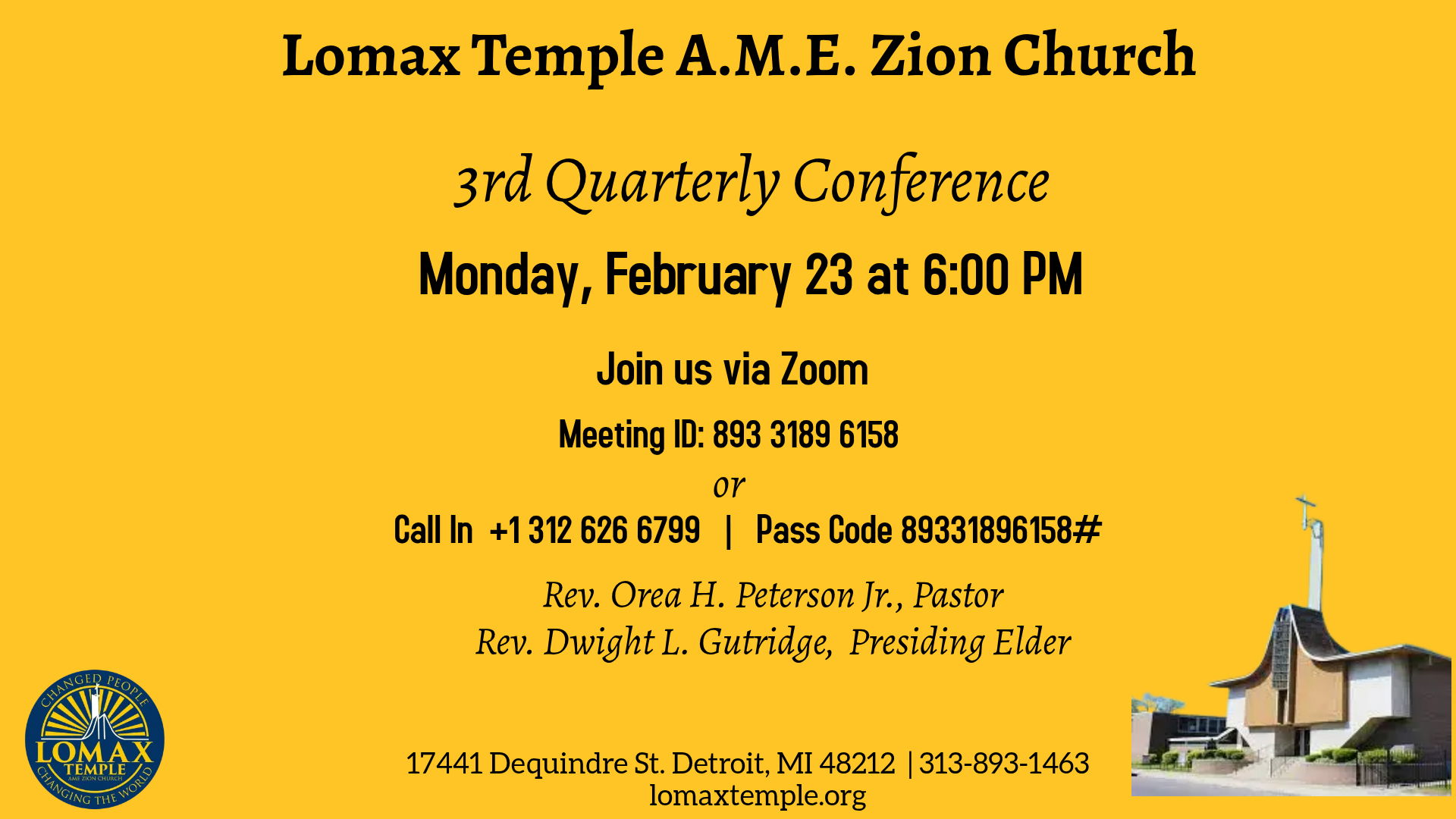 Quarterly Conference