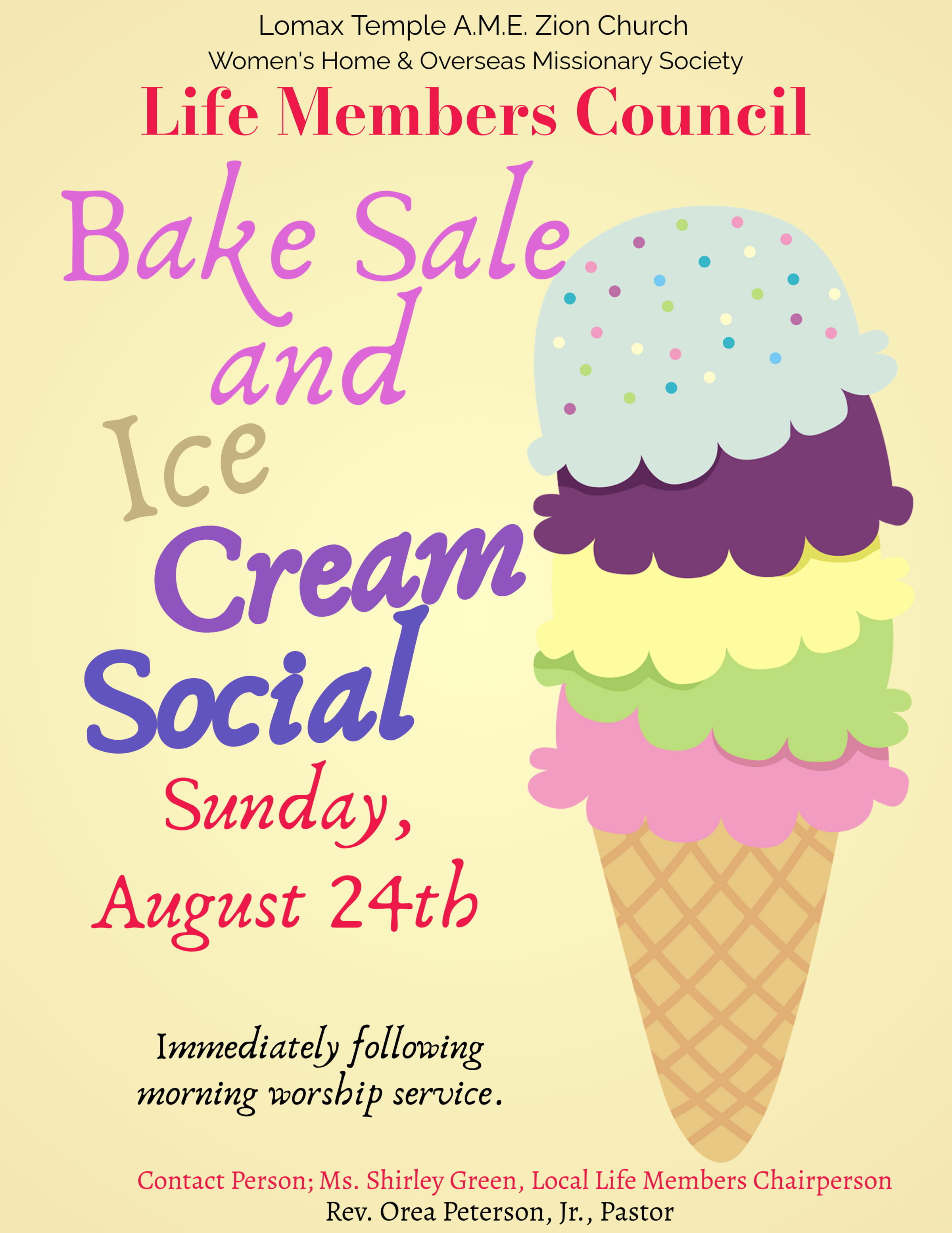 Bake sale