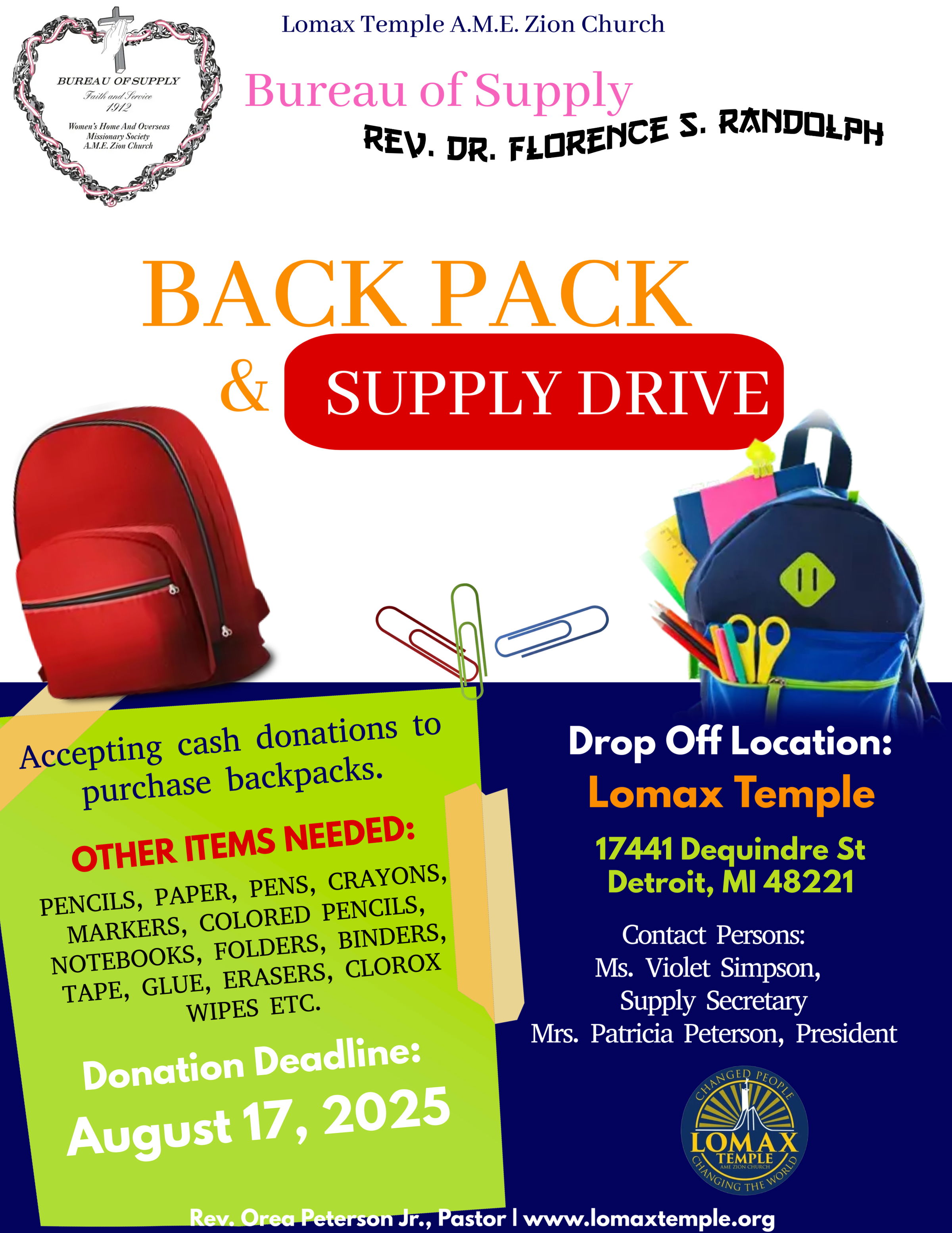 Backpack Drive