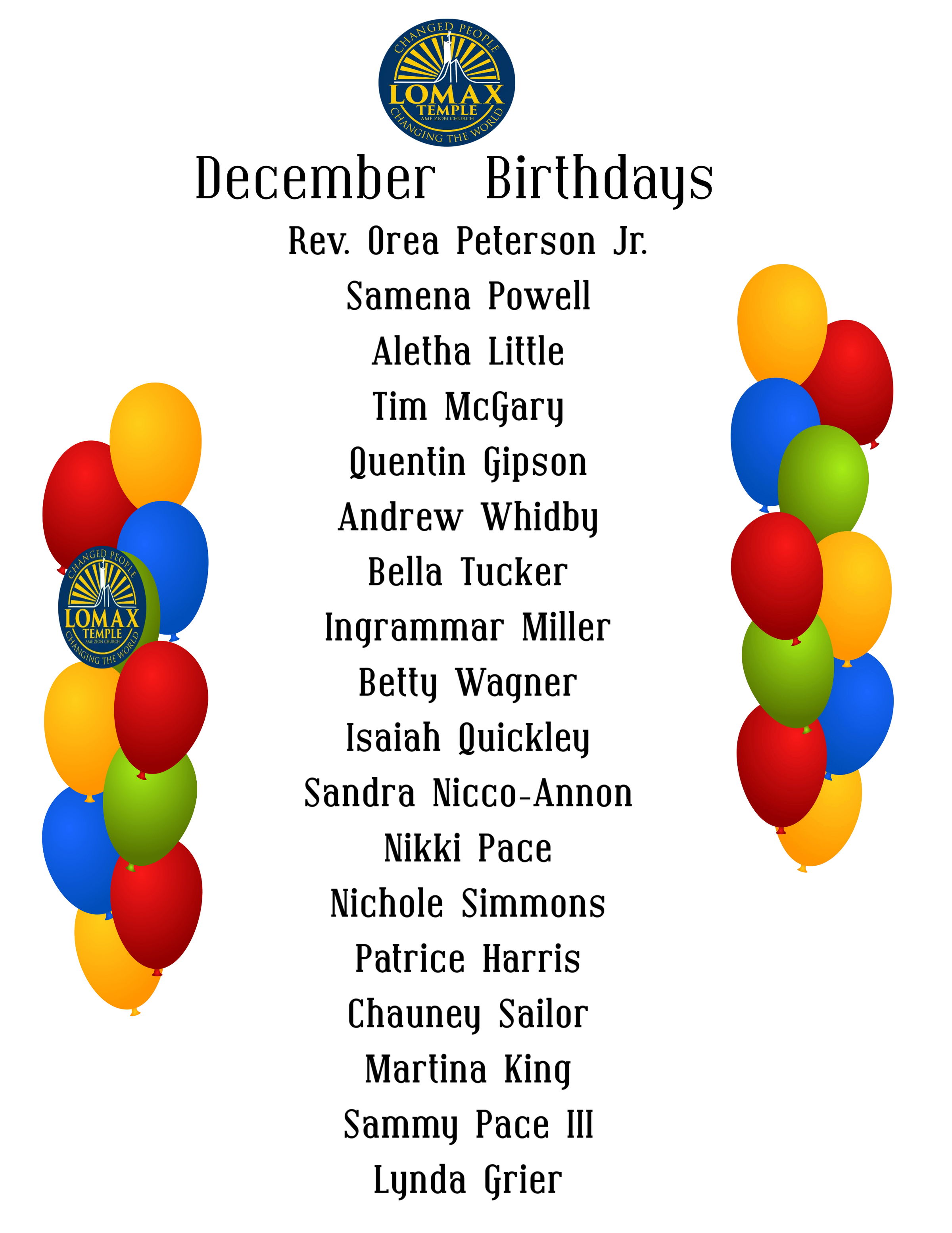 November Birthdays