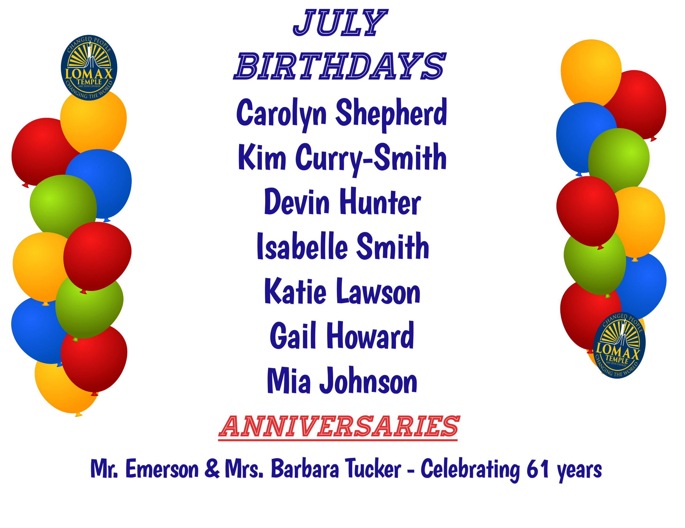 Birthdays