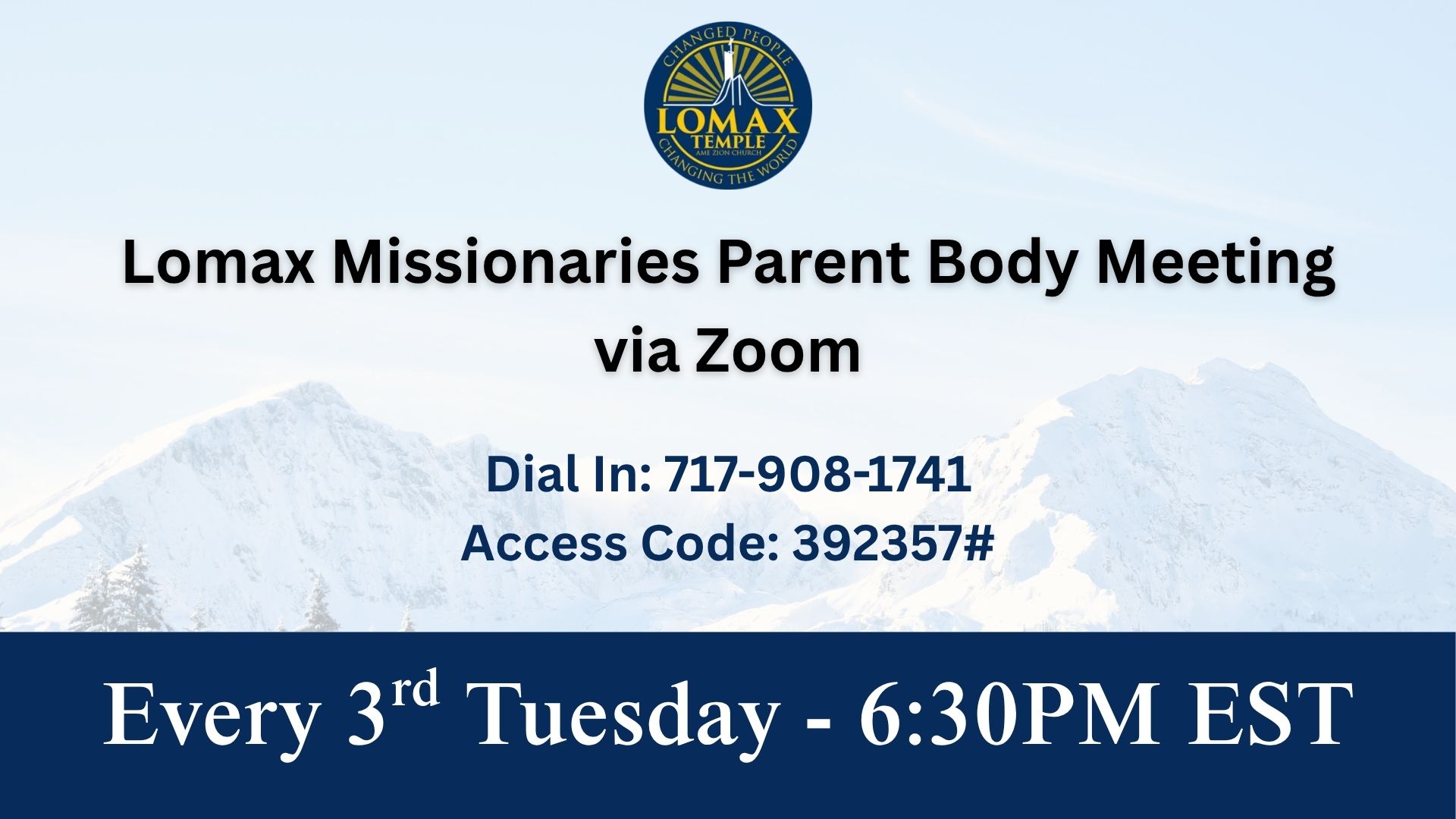 Enter Zoom Meeting